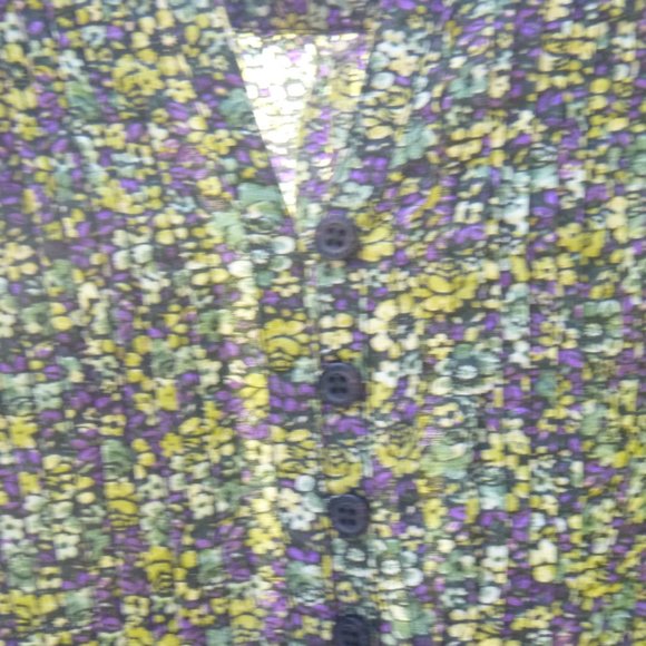 Woman Within 100% woven cotton tunic - Picture 3 of 7